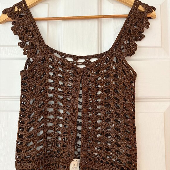 Crochet Vest | Nanette Lepore - Picture 1 of 2